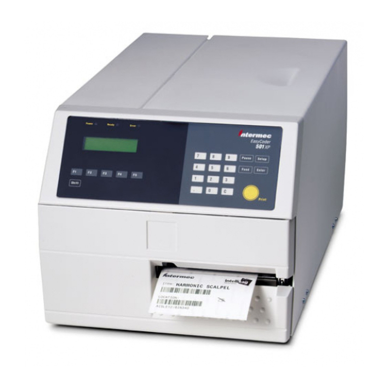 Intermec EasyCoder 501XP Original operating instructions