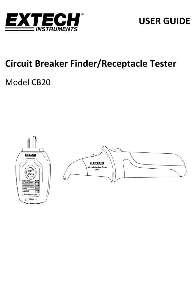 Extech Instruments CB20 User manual