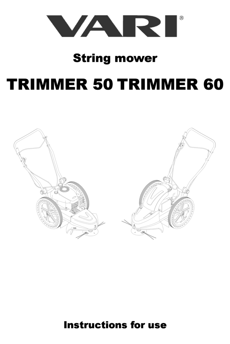 Vari Trimmer 50 User manual