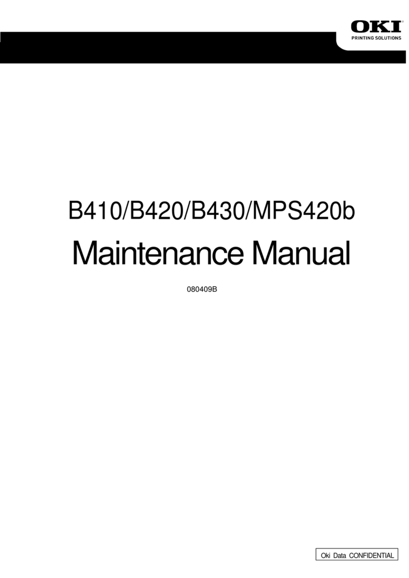 Oki B410 User manual