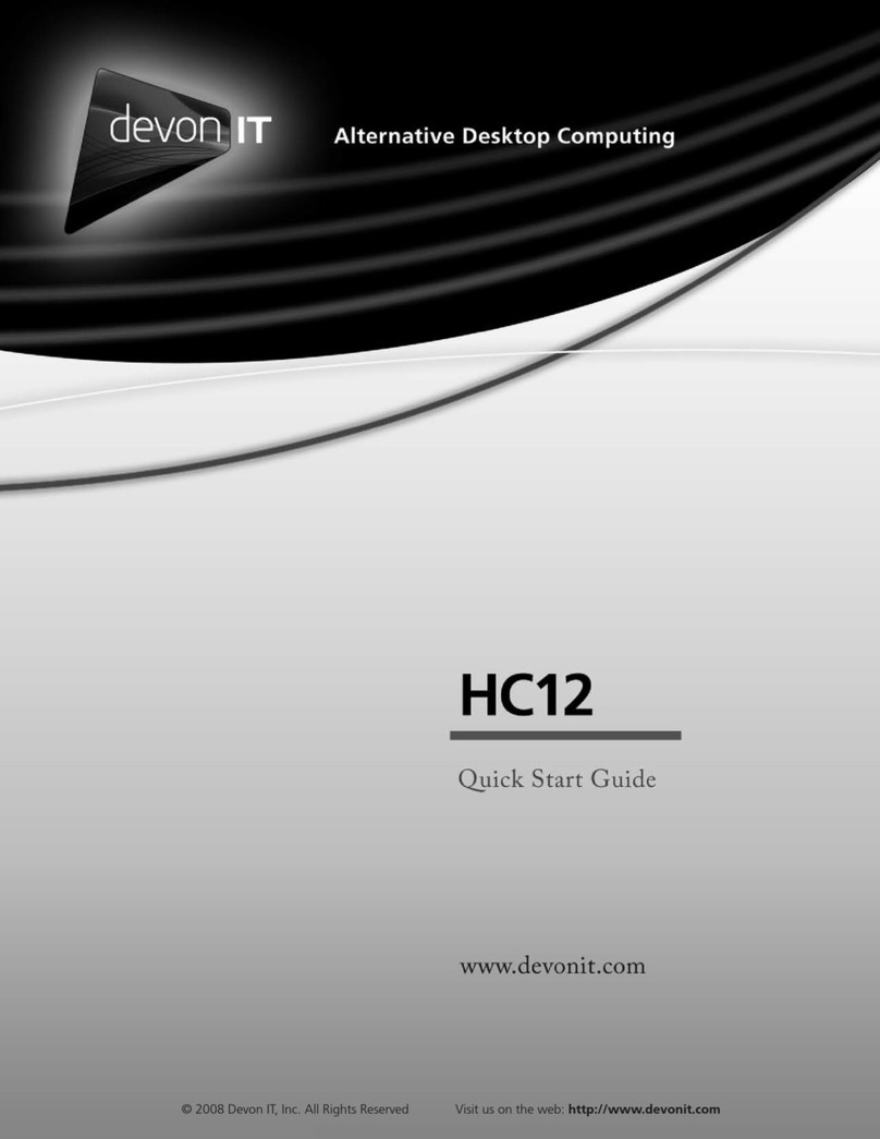 Devon IT HC12 User manual