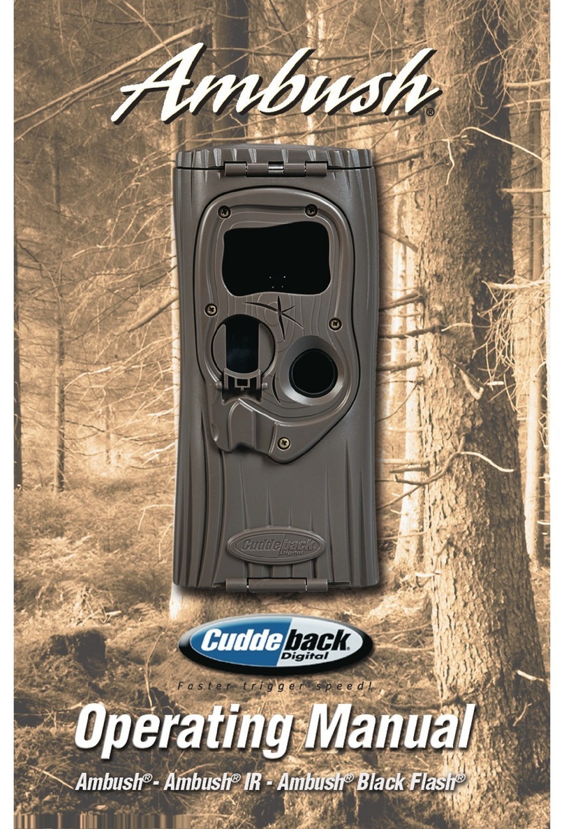 CuddleBack Ambush User manual
