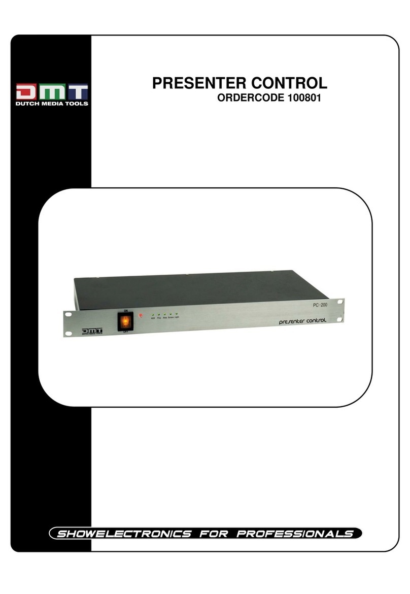 DMT Presenter Control User manual