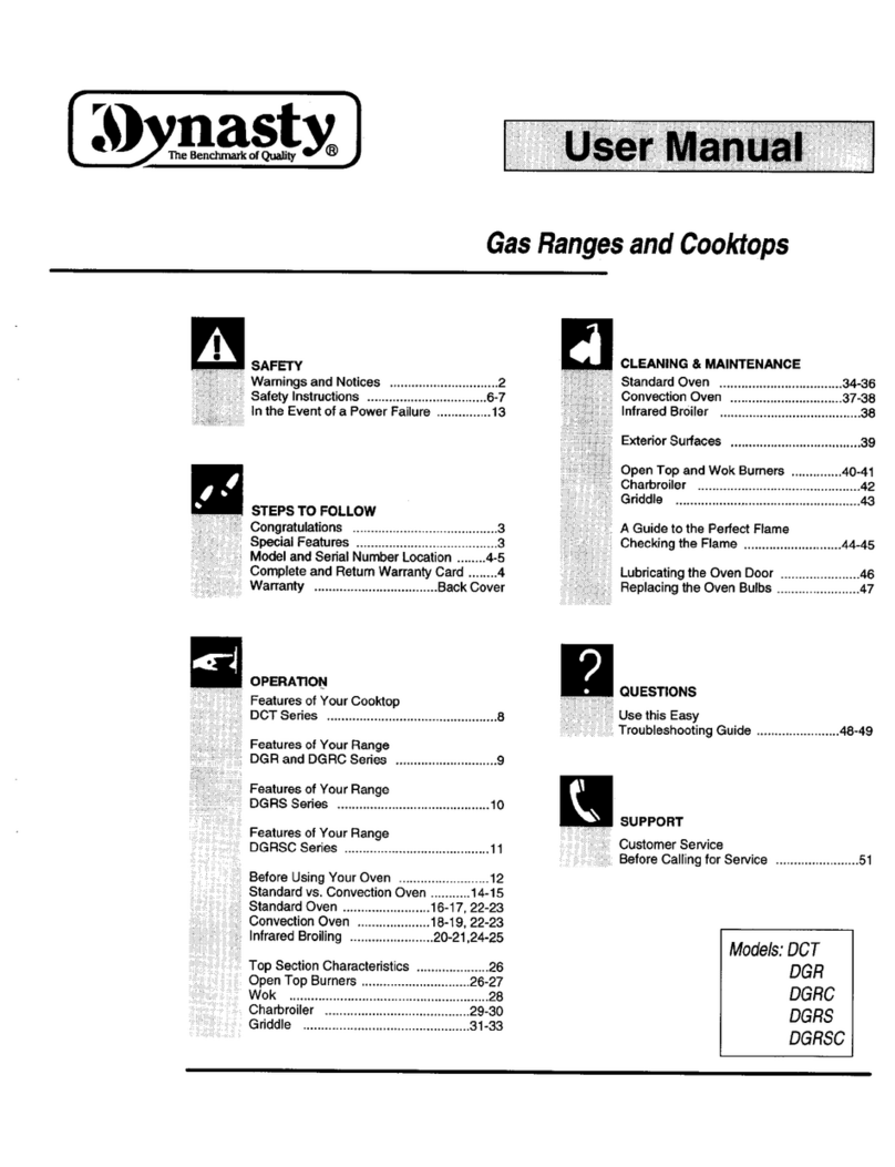 Dynasty DCT Series User manual