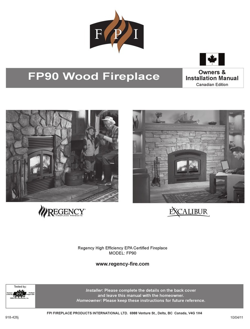 Regency classic fp90 Quick start guide