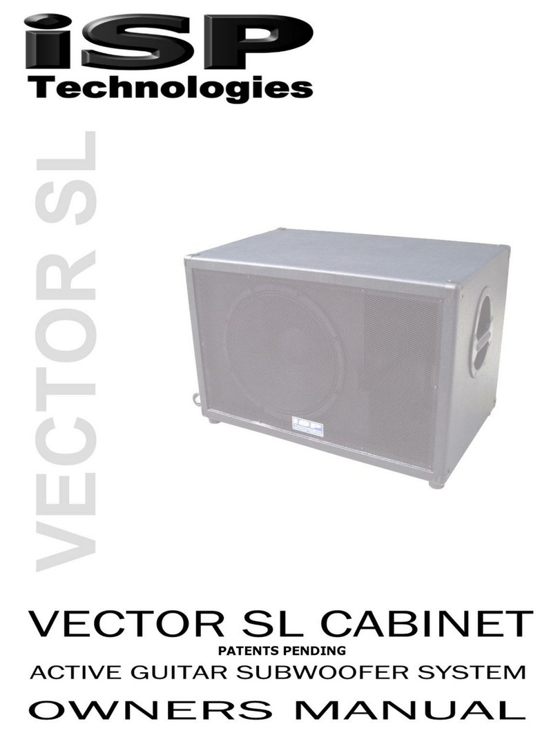 iSP Technologies Vector SL User manual
