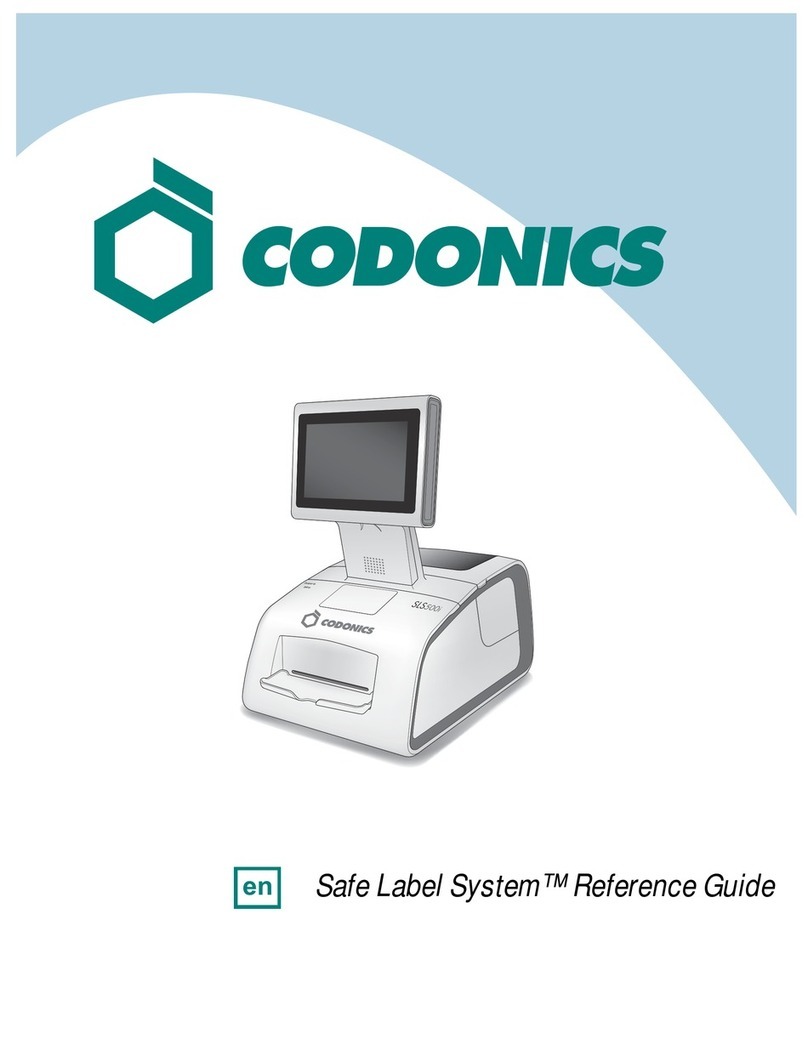 Codonics Safe Label System User manual
