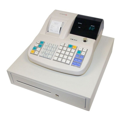 Olympia CM 812 User manual