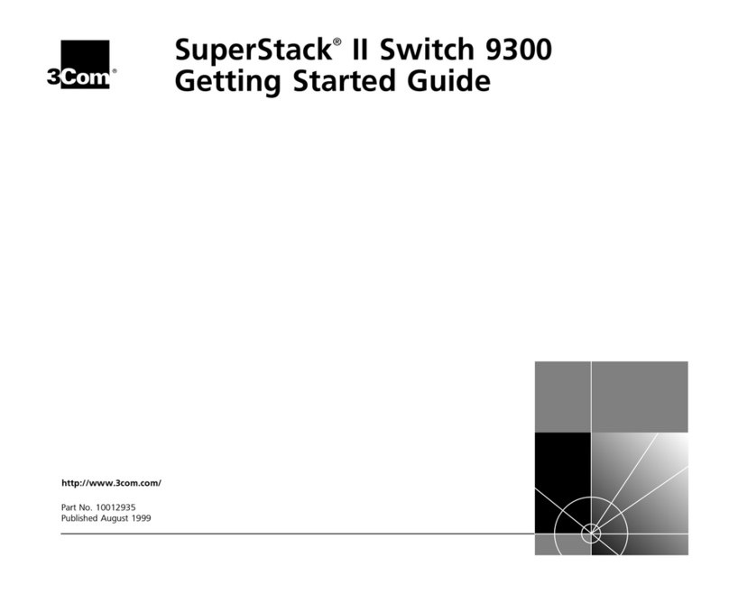 3Com SuperStack II Switch 9300 User manual
