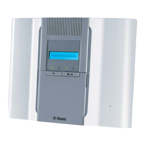 Visonic POWERMAXCOMPLETE PANEL - User manual