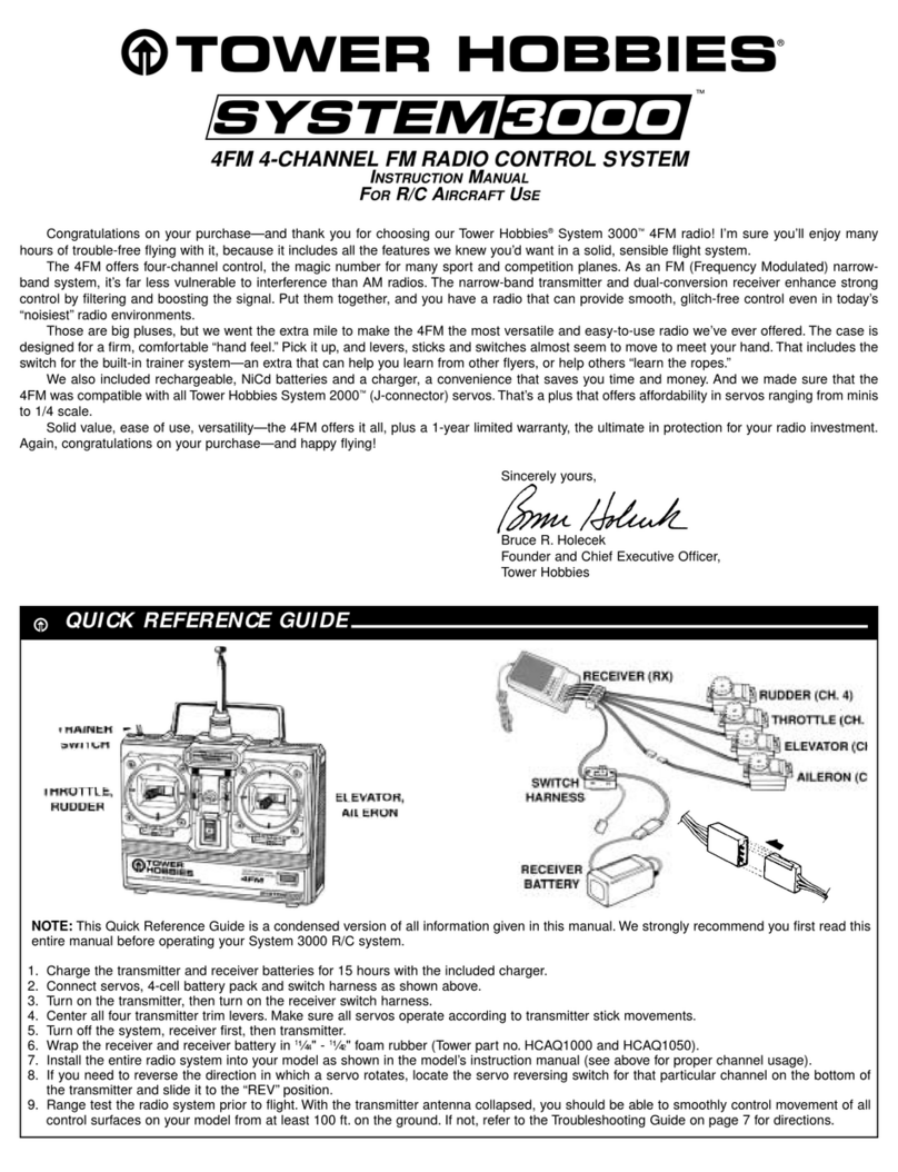 Tower Hobbies System 3000 User manual