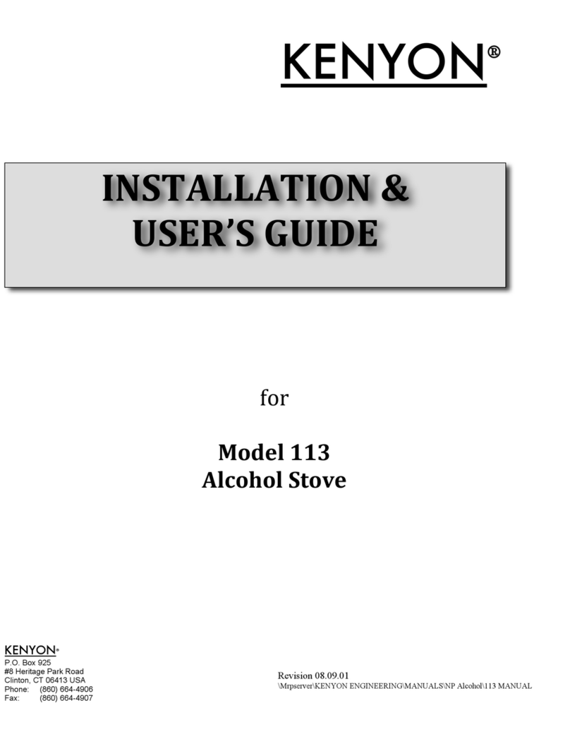 Kenyon 113 Operation manual Kenyon 113 Operation manual