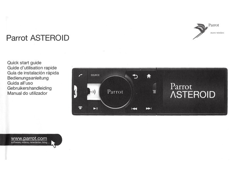 Parrot ASTEROID Tablet User manual
