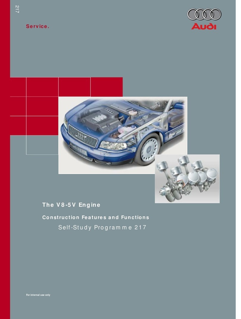 Audi V8 Assembly instructions