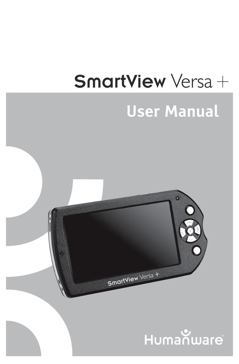 Humanware SmartView Versa+ User manual