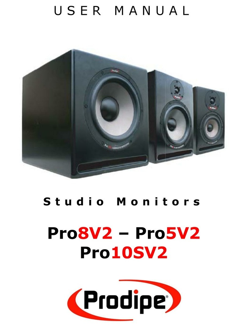 Prodipe Pro8V2 User manual Prodipe Pro8V2 User manual
