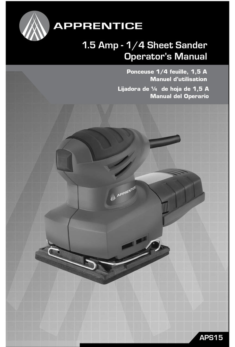 Apprentice ARS55 User manual