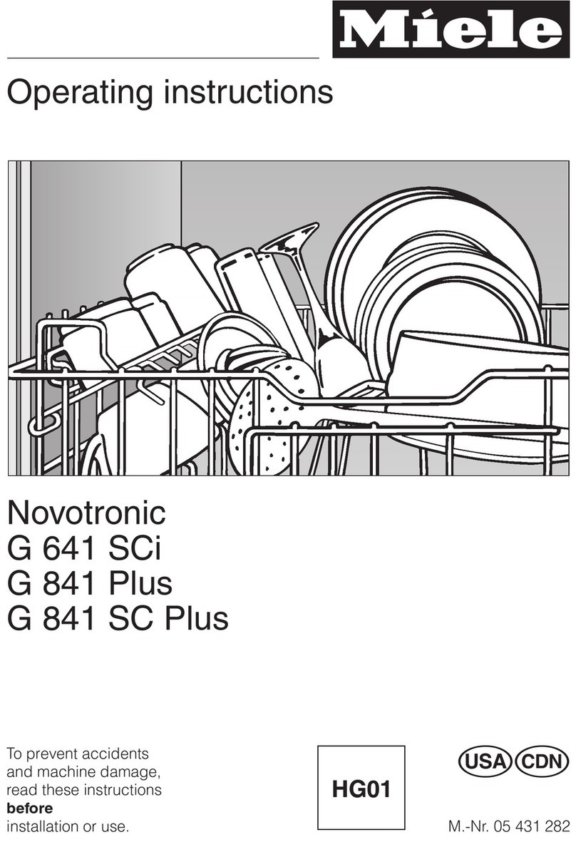 Miele G 641 SCi User manual