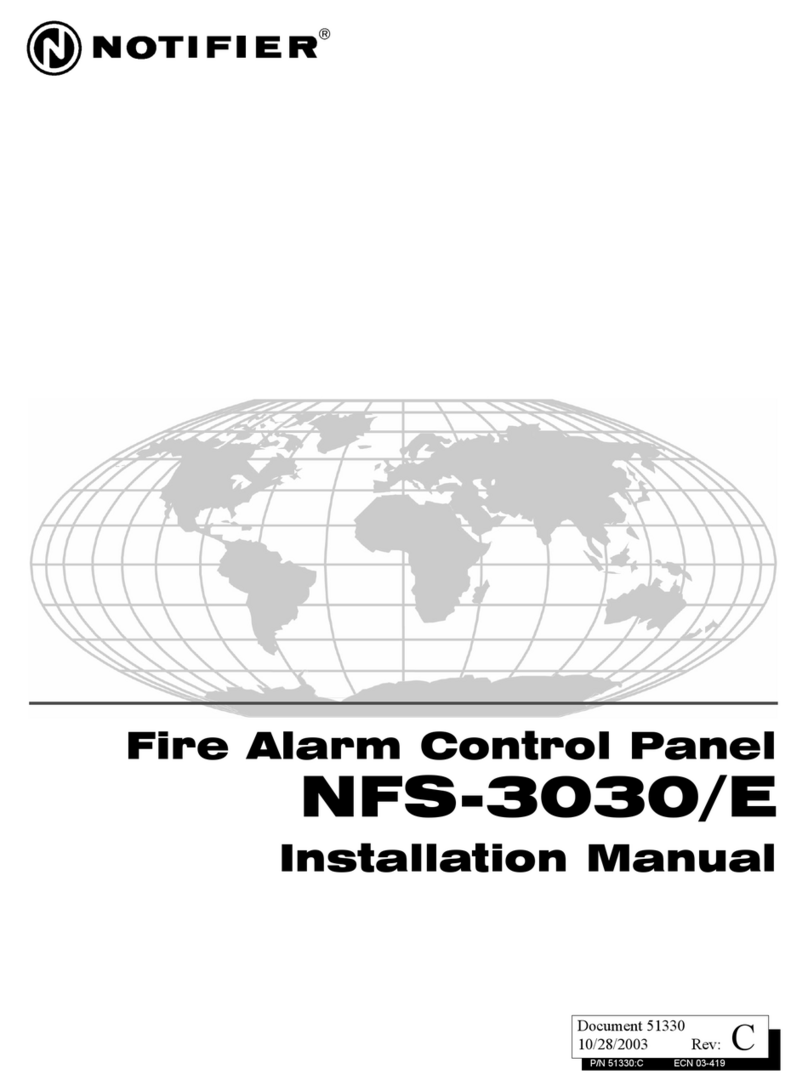 Notifier NFS-3030/E User manual