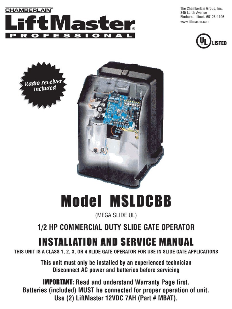 Chamberlain MSLDCBB Manual