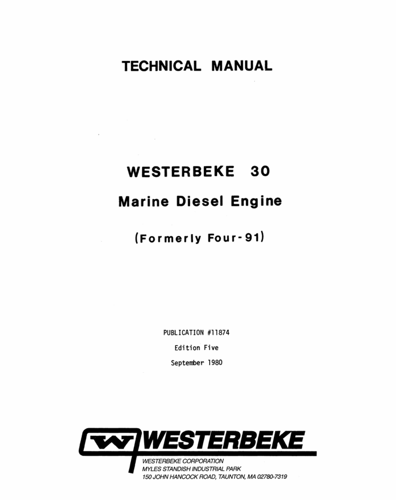 Westerbeke 30 User manual