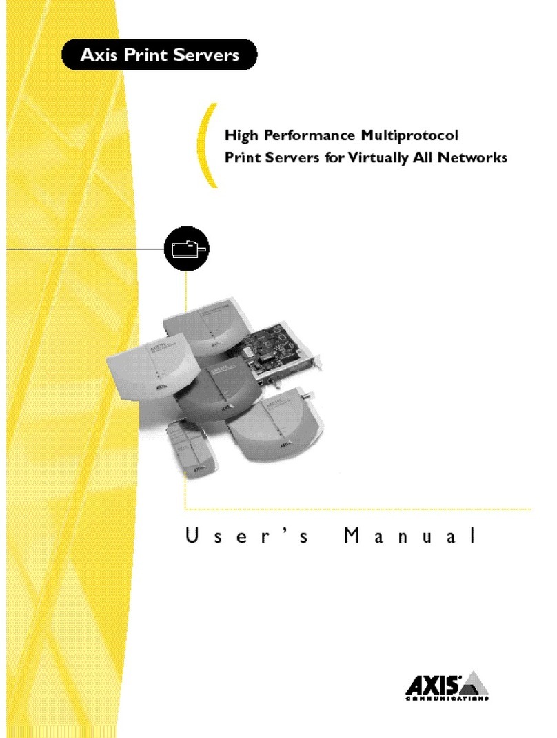 Axis 540 series User manual