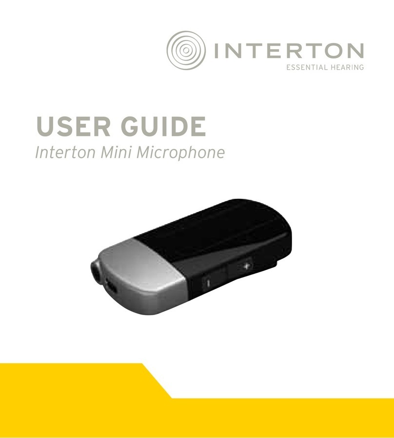 Interton Mini User manual