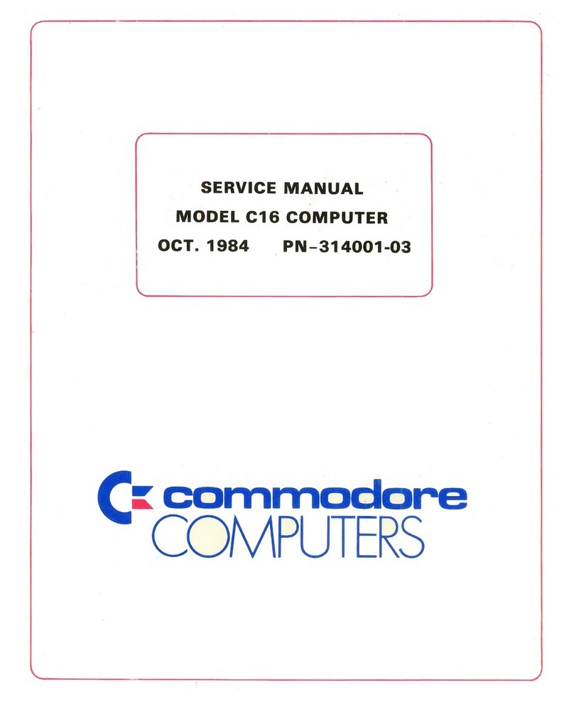Commodore C16 User manual