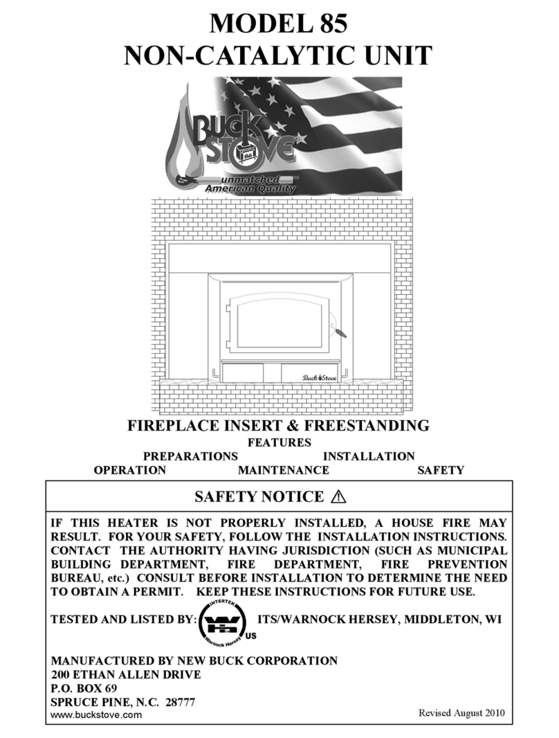 BuckMaster 85 User manual