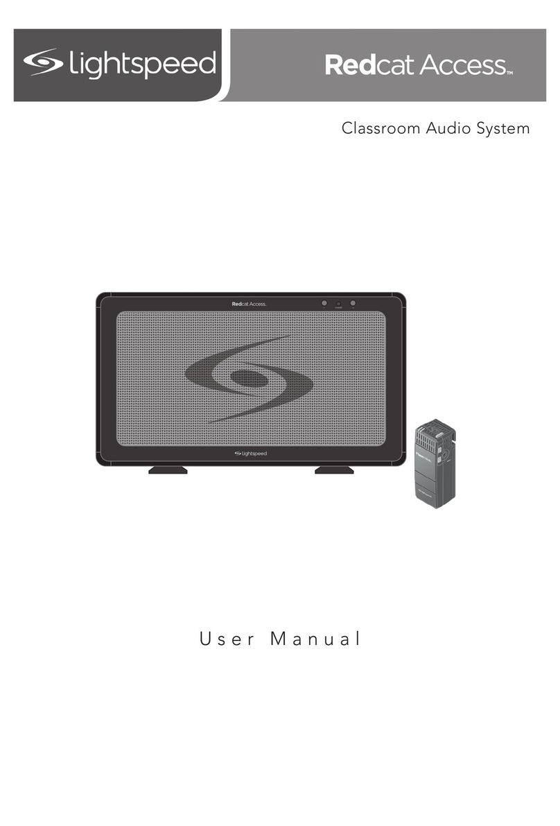 LightSpeed Technologies Redcat User manual