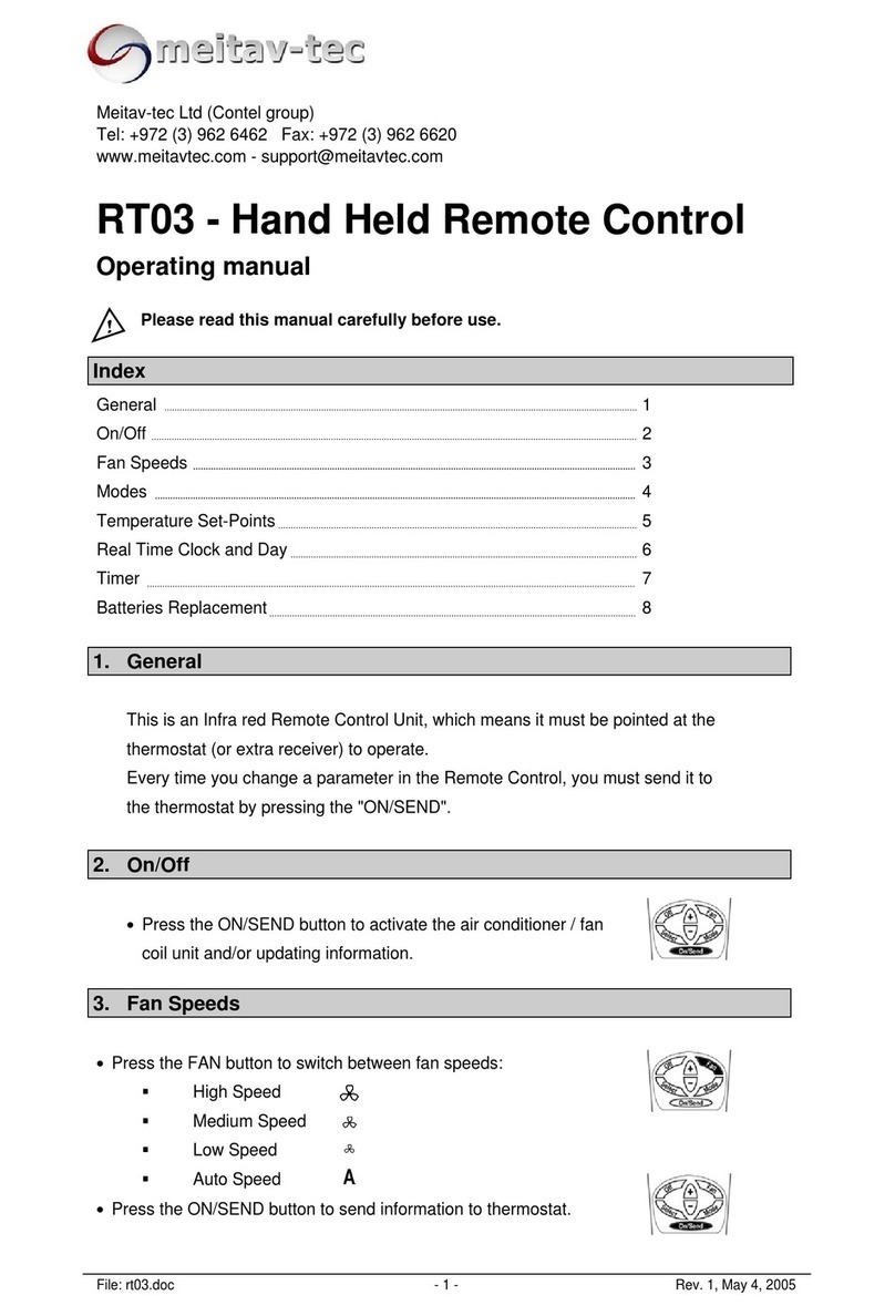 meitav-tec RT03 User manual
