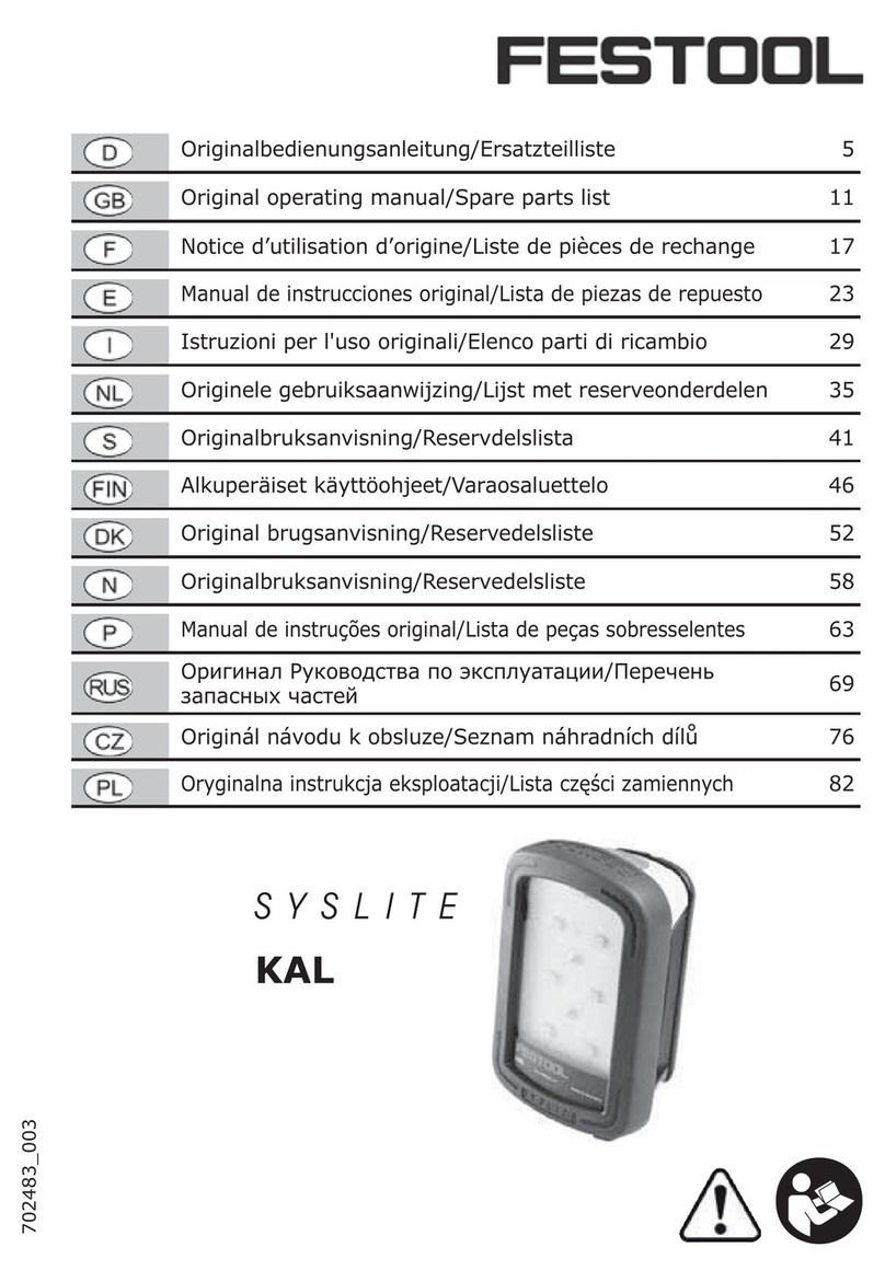 Festool KAL User manual