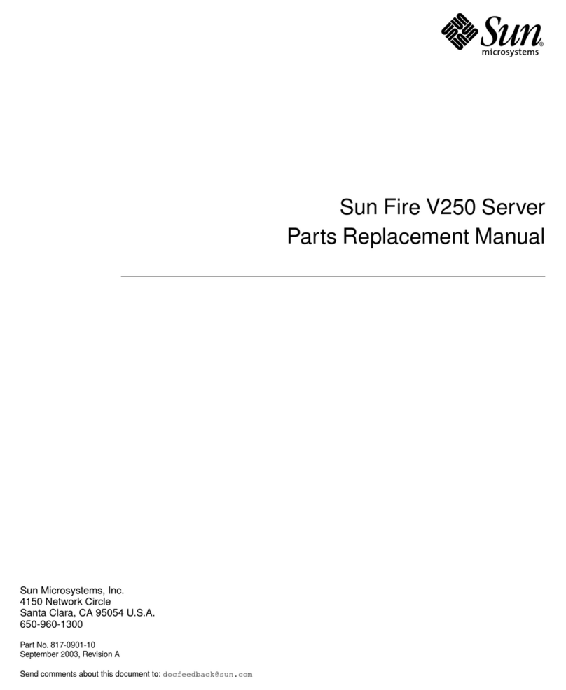 Sun Microsystems V250 Use and care manual