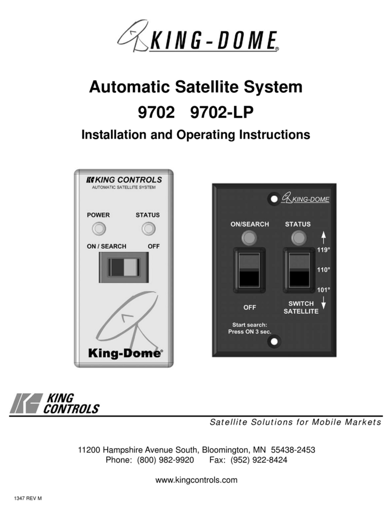 King Controls 9702 User manual King Controls 9702 User manual