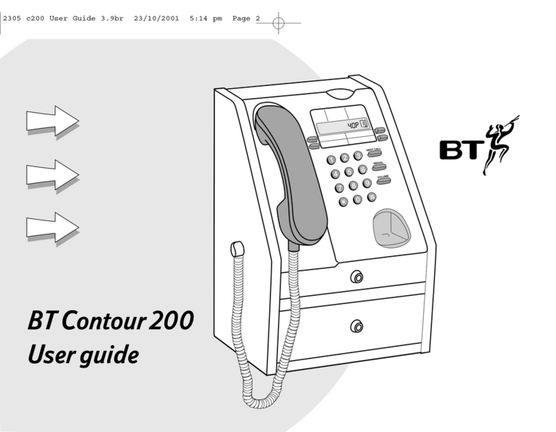 BT Contour 200 User manual