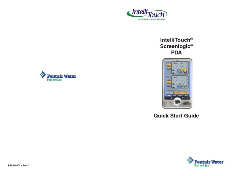 Intellitouch Screenlogic User manual