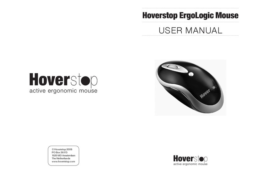 Hoverstop ErgoLogic Mouse User manual