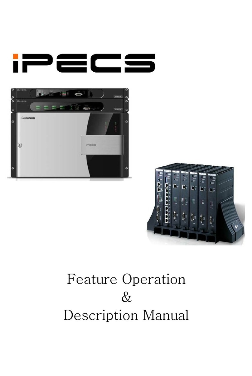 LG IPECS Owner's manual