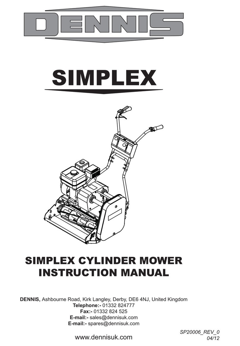 Dennis Simplex 510 User manual