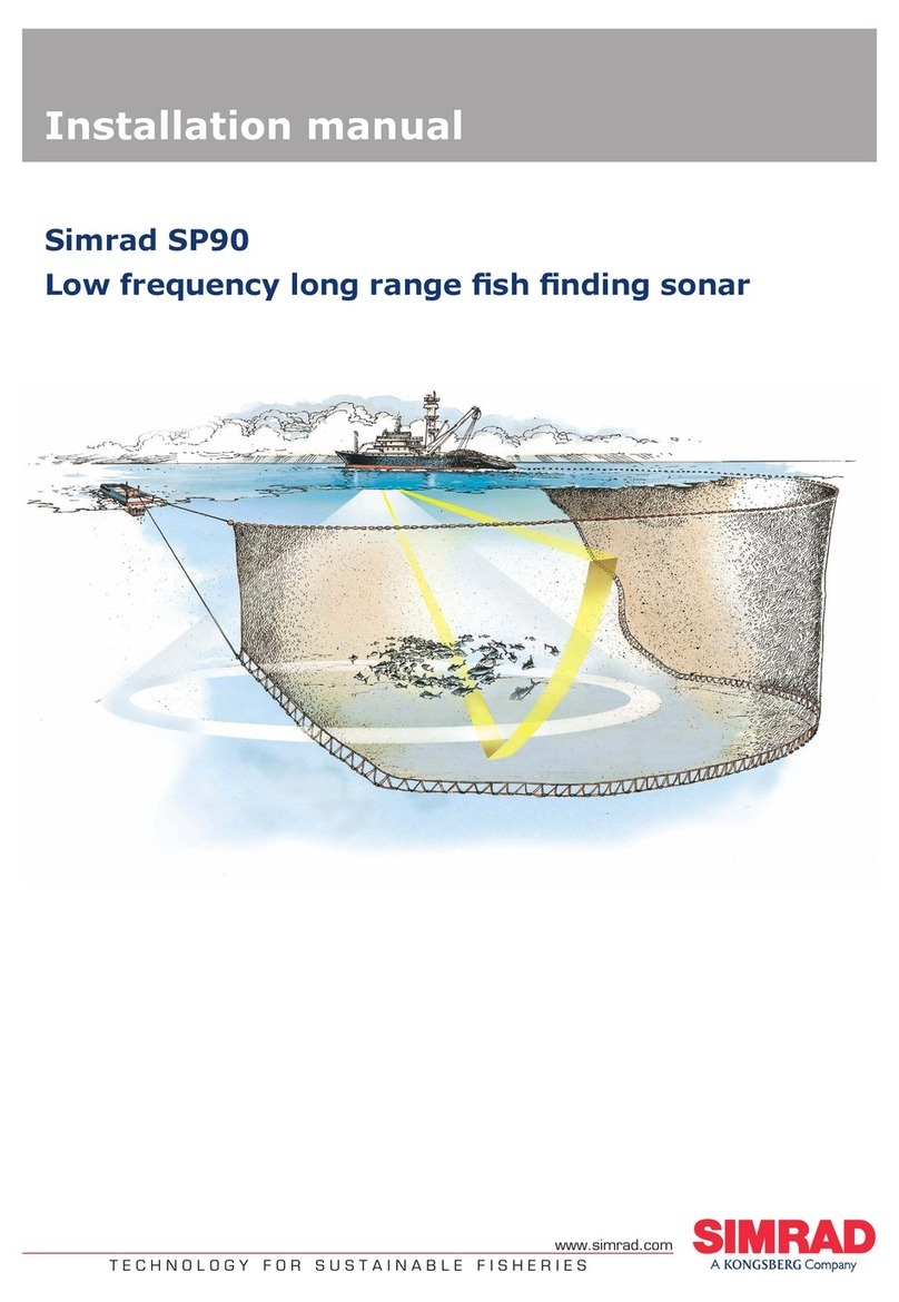 Simrad SP90 - REV E User manual