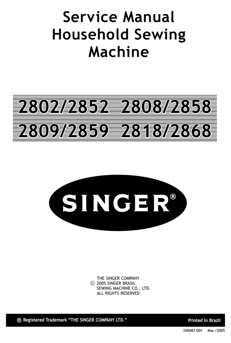 Singer 2802 User manual