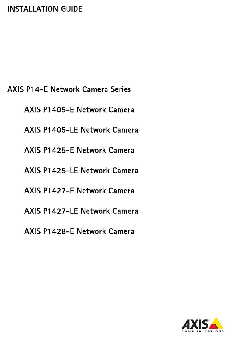 Axis P1405-E User manual