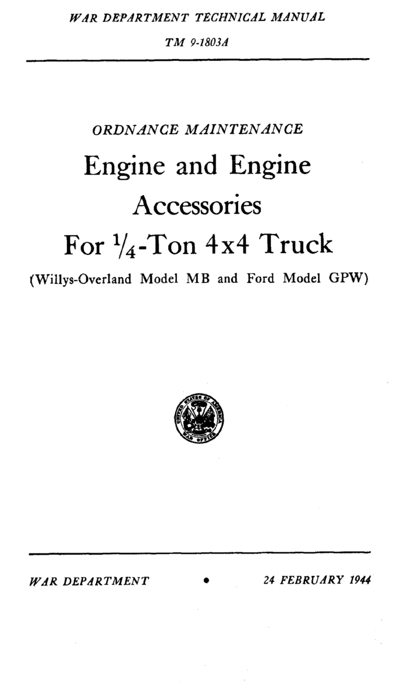 Willys MB User manual