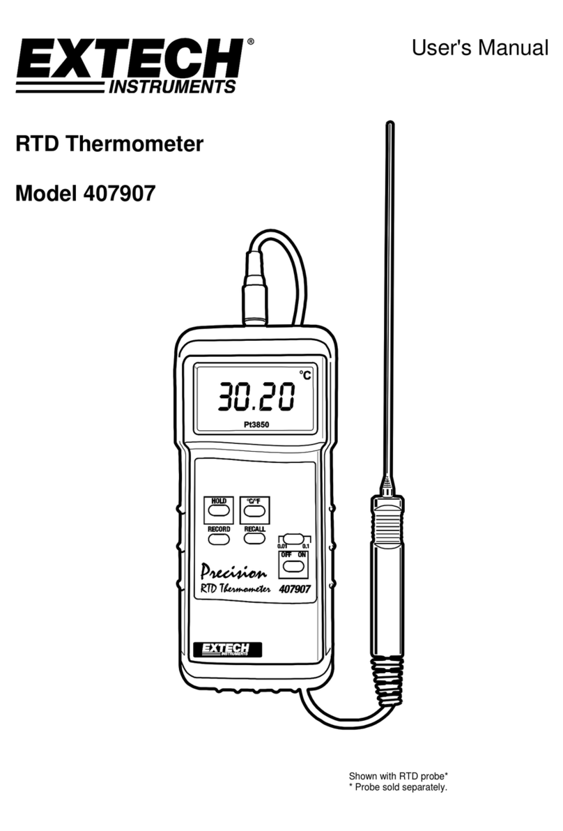 Extech Instruments 407907 User manual