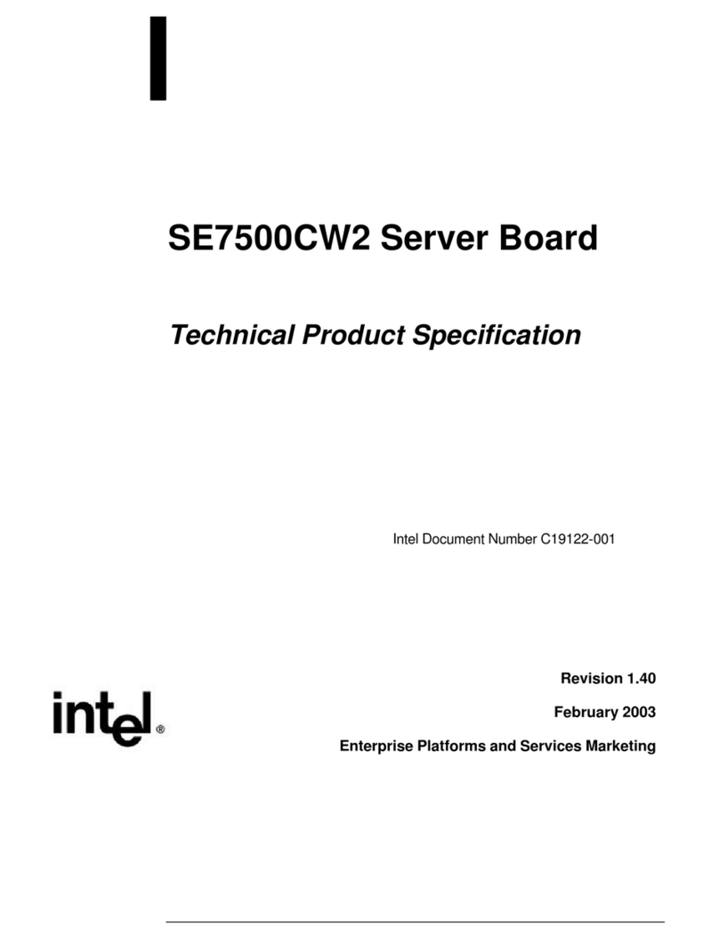 Intel SE7500CW2 Configuration guide