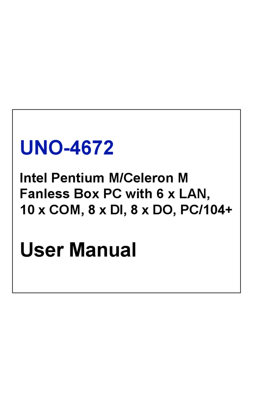 Advantech UNO-4672 User manual