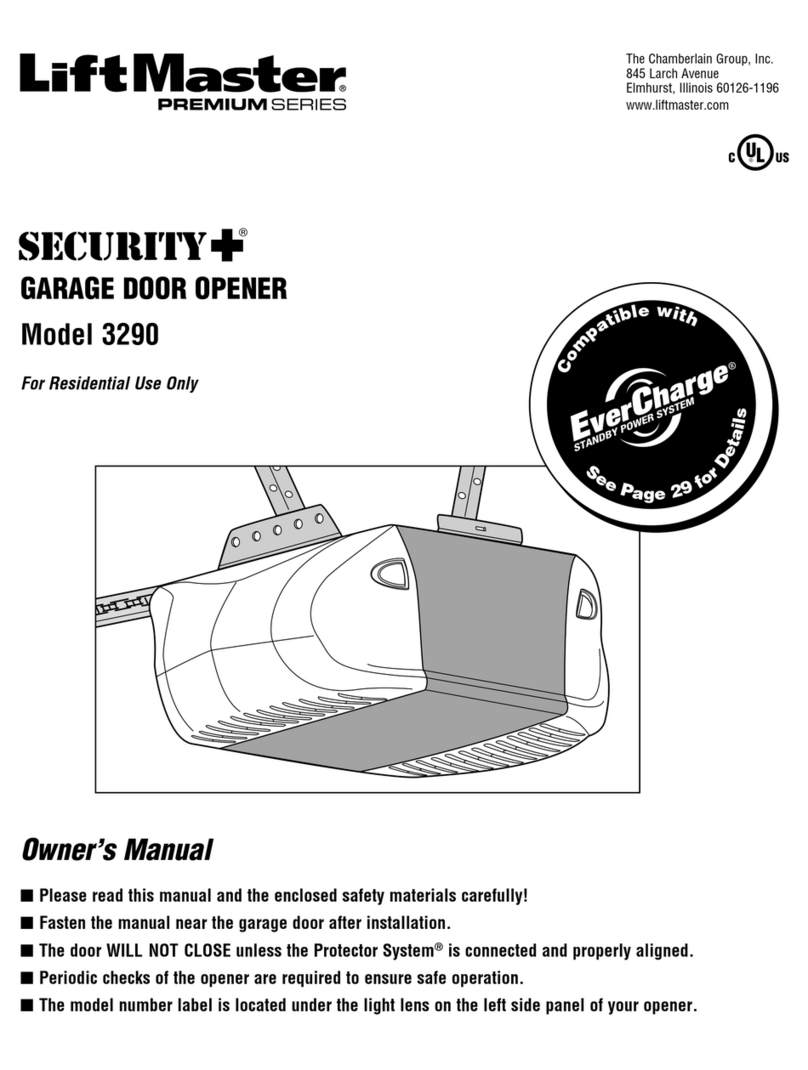 Chamberlain Security+ 3290 User manual