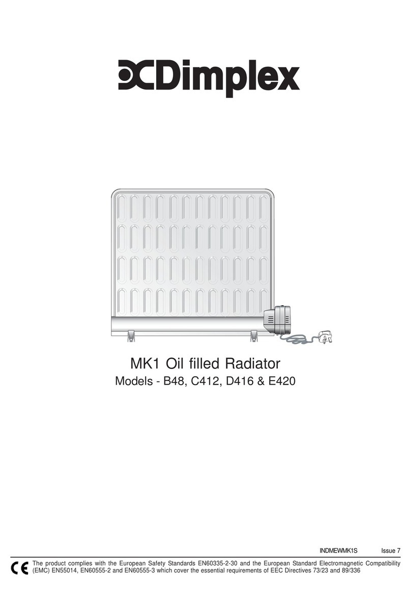Dimplex B48 User manual