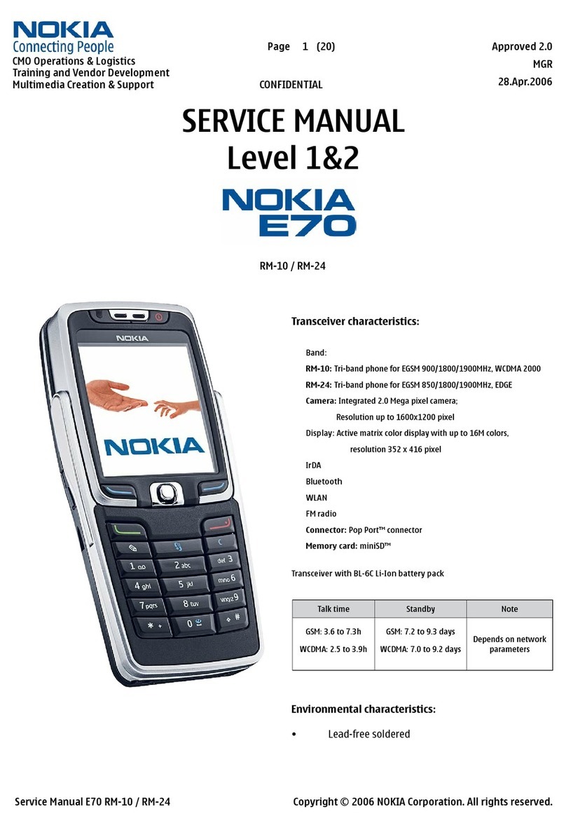 Nokia E70 User manual