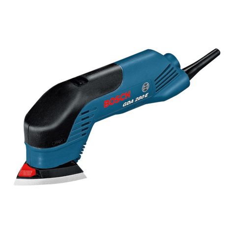 Bosch GDA 280 E Professional User manual
